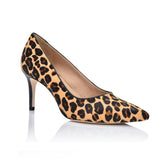 Deborah Leopard Lux Hair Calf