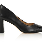 Sandra Black Soft Lux Leather/ Black Patent