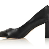 Sandra Black Soft Lux Leather/ Black Patent