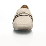 Adonis Taupe Nubuck Leather Loafer