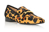 Adonis Leopard Hair Calf/Black Suede Loafer