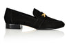 Adonis Black Nubuck Leather Loafer