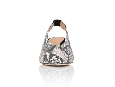 Ciara Natural Printed Wild Snake - FINAL SALE