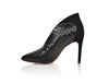 Dorsey Black Embossed Croco/Black Kid Suede - FINAL SALE