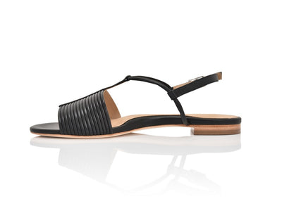 Gabi Black Lux Nappa - FINAL SALE