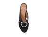 Cadence Black Glossed Raffia - FINAL SALE