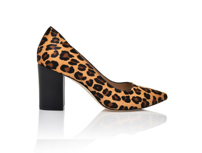 Riley Leopard Hair Calf