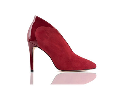 Dorsey Red Soft Patent/Red Kid Suede - FINAL SALE